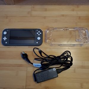 Nintendo switch lite console black